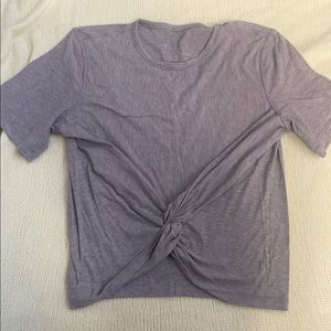 Lululemon crop twist tank